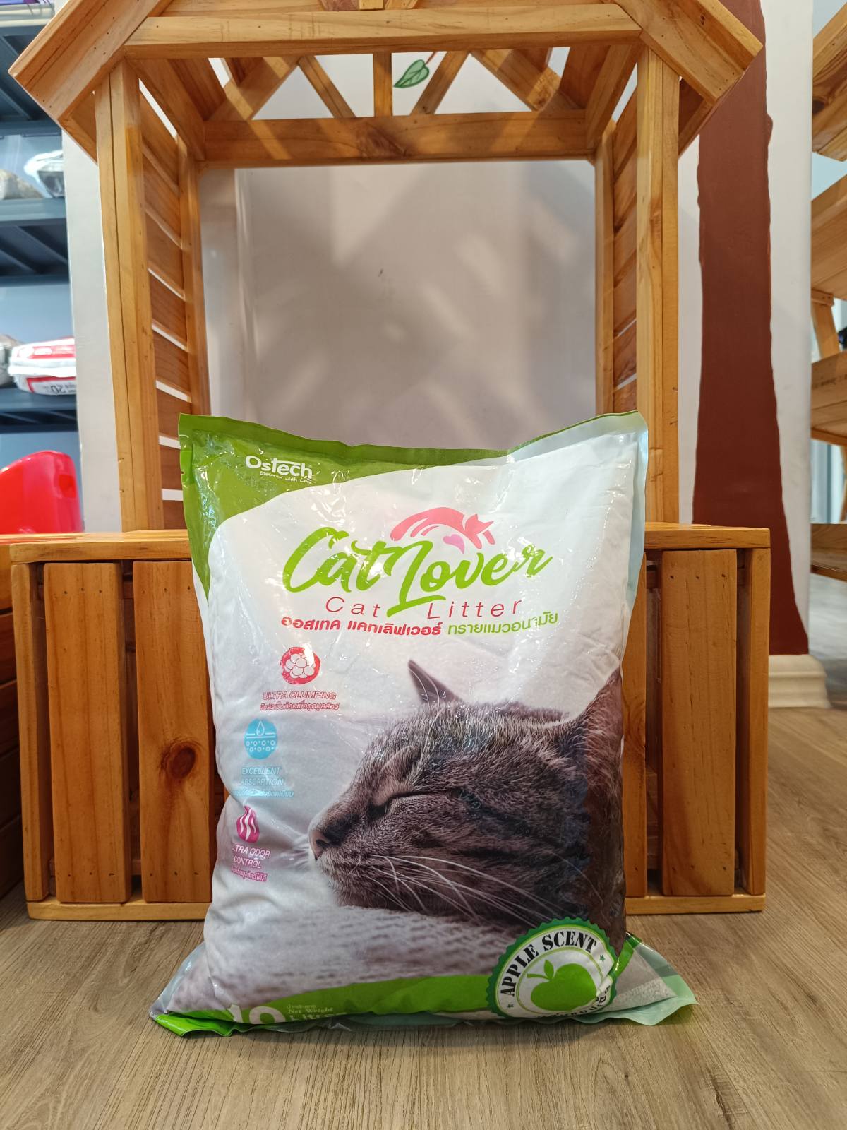 Ostech: Cat Lover - Cat Litter 10L (Apple)