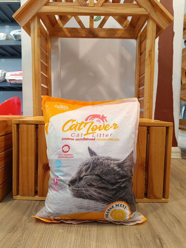 Ostech: Cat Lover - Cat Litter 10L (Orange)