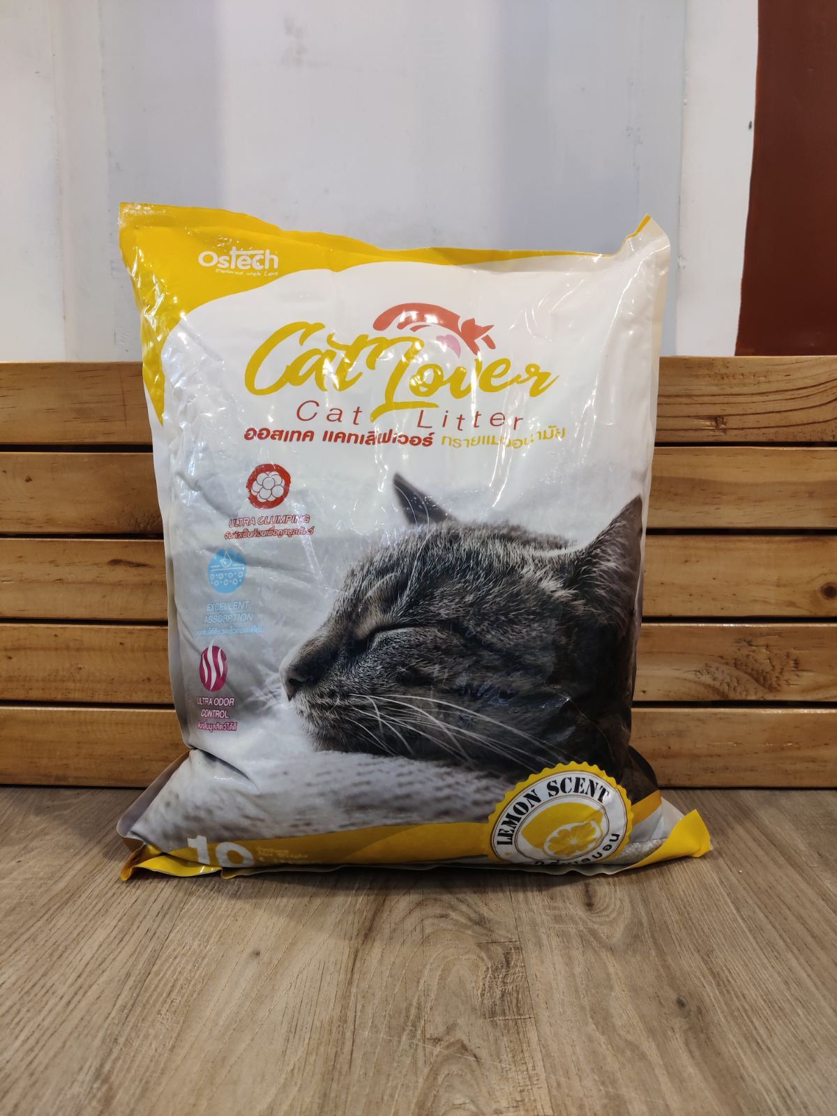 Ostech- Cat Lover Cat Litter 10L(Lemon)