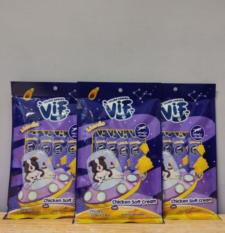 VIF Creamy Dog- Chicken Cheese(5pc)