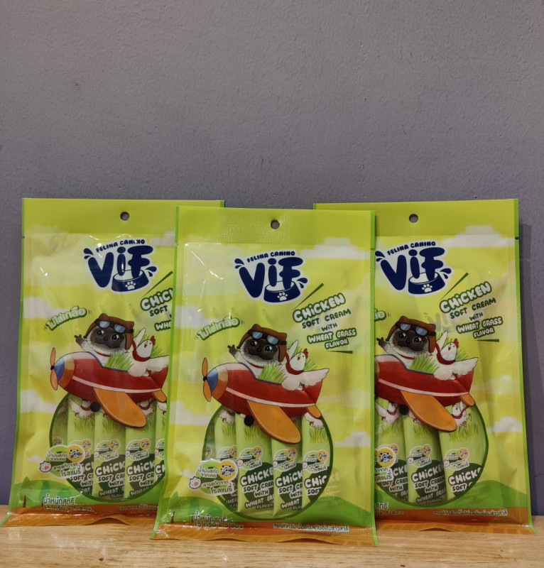 VIF Creamy - Chicken Wheat Grass(5pc)